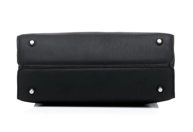 dior bar medium top handle bag calfskin 0906 black